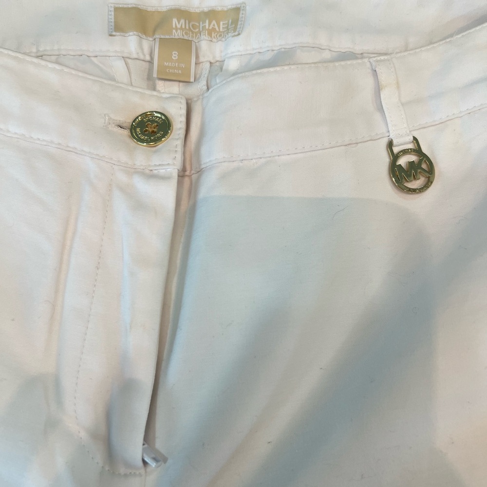 White Michael kors pants